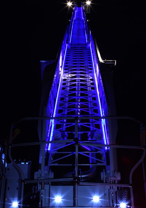 LED Rung Lighting on Aerial Apparatus - Legeros Fire Blog Archives 2006