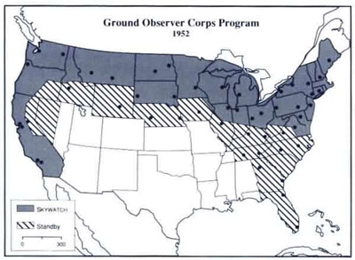 Cold War History – Ground Observer Corps – Legeros Fire Blog
