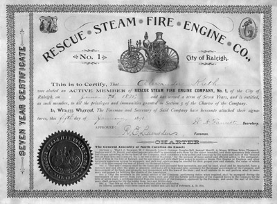 Raleigh's First Steamer... - Legeros Fire Blog Archives 2006-2015